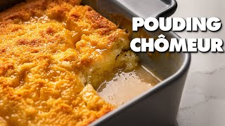 How To Make Pouding Chomeur Recipe Unemployed Mans Pudding [upl. by Yetnom771]