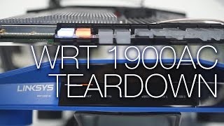 Linksys WRT1900AC Router Teardown and Unboxing  Unpacked [upl. by Ytiak]