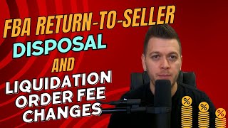 In 2024 se vor Modifica si Taxele de Return to seller Diposal si Liquidations [upl. by Siddra932]