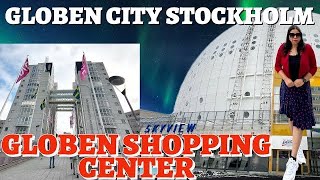 Globen city Stockholm Sweden  Globen shopping mall  Walking tour 4k [upl. by Eyahc]