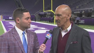 Tony Dungy previews Colts at Vikings [upl. by Ikiv]