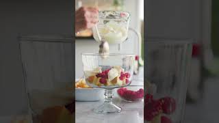 How to Make Our Trifle with Lemon Cream Raspberries and Meringues [upl. by Nosnirb]