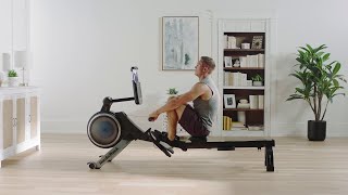 NordicTrack Fitness Guide Rowing With A Personal Trainer On The RW300 Rower with NordicTrack [upl. by Llerahc]