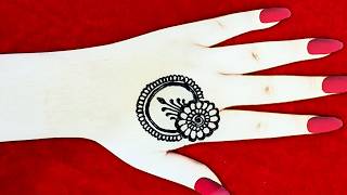 Easy Simple Mehandi Design  Easy Mehndi Design  Mehandi ka Design  Arabic Mehndi Designs [upl. by Erin161]