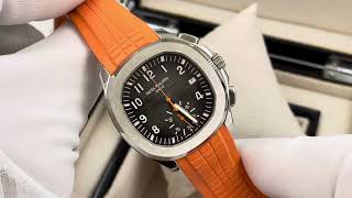 Patek Philippe Aquanaut Chronograph Orange 5968A001 Арт RW9628 [upl. by Restivo]