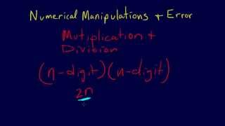 134Modeling amp Error Multiplication and Division [upl. by Mohl]