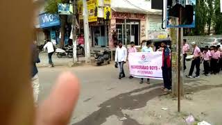 Tmreis Musheerabad boys 1 vote awareness rally [upl. by Dittman775]