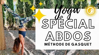 YOGABDOS  Cours Complet de Yoga Spécial RENFORCEMENT ABDOS 🙈 Avec la Méthode De Gasquet ♥️ [upl. by Elrak]