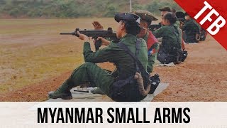 Guns of the Tatmadaw BurmeseMyanmar Small Arms Development [upl. by Nairbal583]