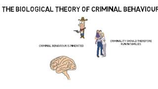 GCSE Psychology Criminal behaviour Biological theory [upl. by Anirak]