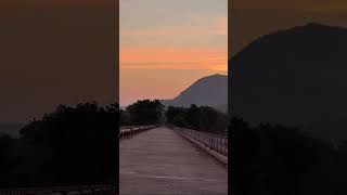 Sunset view of Maa Narmada song narmadaparikramamarg shorts sunset narmada narmadaparikramamar [upl. by Gaskin]