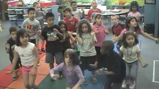 Using HeidiSongs handmotions in the Kindergarten Classroom [upl. by Gudrun]