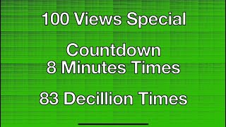 Countdown 83 Decillion Times [upl. by Flip]