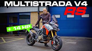 14BHP on a STOCK Ducati Multistrada V4 RS Euro 5  BHP UK Custom ECU Remapping [upl. by Annawahs]