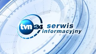 Serwis informacyjny  czołówka TVN24 [upl. by Nyleuqcaj247]