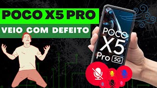 Meu POCO X5 Pro veio com defeito [upl. by Nohsyar]