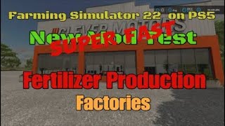 FS22 Fertilizer production New mod for May 6 [upl. by Truelove]