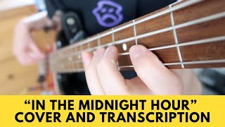 In The Midnight Hour  Wilson Pickett Bass Cover TABS [upl. by Dnomaid]