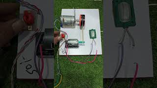 DC motor 12 volt energy dcmotor diy dcgenerator engineering motorgenerator electricalmacn [upl. by Otsedom]