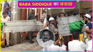 Baba Siddiques Last Visuals Preparations For Funeral  Live Update [upl. by Nessej]