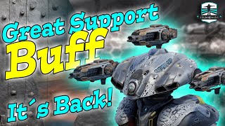 DEMETER BUFF  Let’s Bring The Support Back  War Robots Best Build [upl. by Junno629]