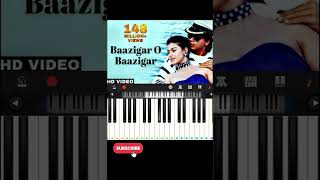 Bazigar o Bazigar Mobile Piano short [upl. by Llennej]