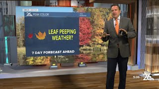 Will leaf peepers luck out weatherwise [upl. by Netsirc649]