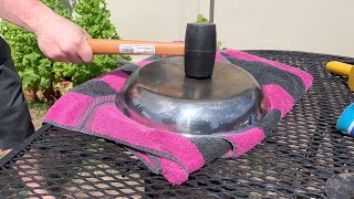 Flattening A Warped Pan with a Safe Quick Fix [upl. by Aicercul]