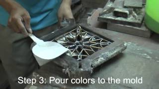 How to make cement tile [upl. by Kit823]