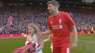 Steven Gerrard Leaves Liverpool  Full Video 16052015 His Final Game Liverpool vs Crystal 13 [upl. by Africah326]