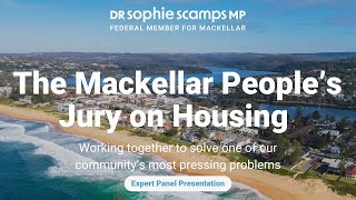 Mackellar People’s Jury on Housing – Expert Panel Presentation [upl. by Tabina]