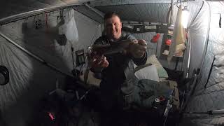 Chasing Burbot Flaming Gorge Ice Fishing [upl. by Ahsenar807]