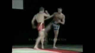 JeanClaude Van Damme  Muay Thai demonstration strength [upl. by Atterol669]