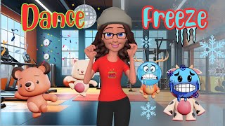 Party Freeze Dance Song  Preschool Songs  Dance Along [upl. by Paluas]