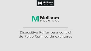 Dispositivo Puffer para Control del Polvo Químico de extintores matafuegos [upl. by Lynnett]