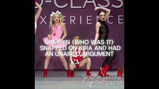 Disturbing dance moms facts part 1 dancemoms edit fyp kirahilker camryn mialovesaldc [upl. by Mussman]