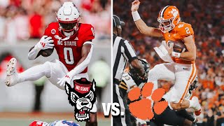 NC State vs Clemson Game Preview  2024 ACC Football [upl. by Oilisab]