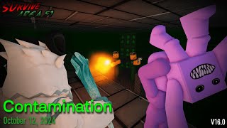 Contamination UPDATE TRAILER  Roblox Survive and Kill the Killers in Area 51 [upl. by Rhianon741]