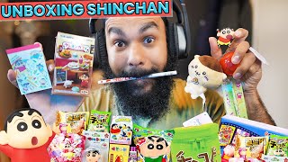 UNBOXING ALL SHINCHAN TOYS FROM JAPAN [upl. by Ferne]