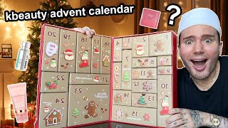 STYLEKOREAN KBEAUTY ADVENT CALENDAR 2024 UNBOXING amp REVIEW🎁🎄 [upl. by Ayerim559]