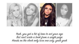 Little Mix  Little Me Lyrics  Parts on Screen [upl. by Javler]