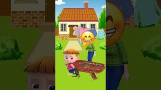 Childrens animation Cute kids funny daily life Twodimensional animation [upl. by Elyod802]