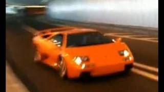 Lamborghini Diablo VT Monaco Tunnel Sound [upl. by Ardie346]