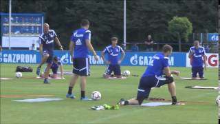 Schalke Training 07072014 [upl. by Tenom648]