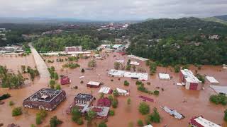 🌪️ Devastation from Above Asheville Hurricane Helene Aftermath Drone Footage 🌪️ [upl. by Nifled535]