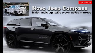 Novo Jeep Compass 2026 já roda em testes confira os detalhes da nova geração [upl. by Astred]