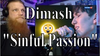 DIMASH KUDAIBERGEN  Sinful Passion REACTION  Metal Head DJ Reacts [upl. by Vastha348]