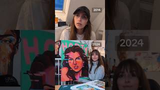 2014 VS 2024  Évolution peinture 🎨✨ [upl. by Elyak]