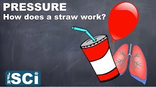 Pressure How does a straw work [upl. by Spaulding635]