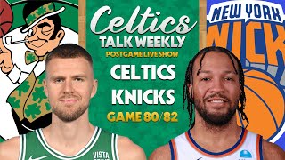 Celtics starters get embarrassed on home court vs Knicks  CTW Pst Game Show [upl. by Tsai382]